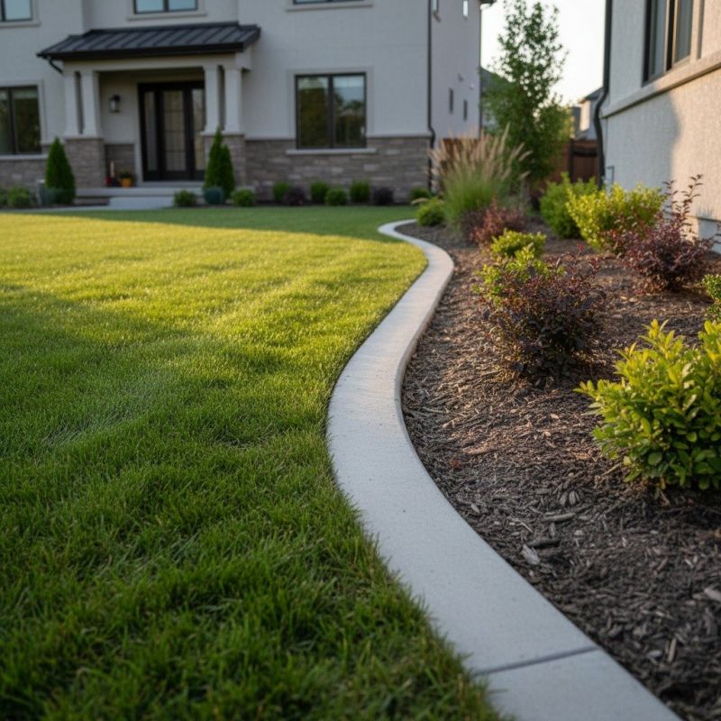 Garden Curbing Installation